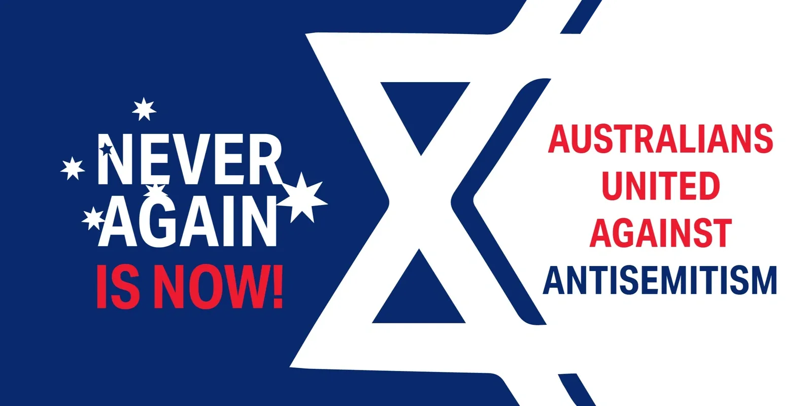NEVER AGAIN IS NOW! MELBOURNE May 19th